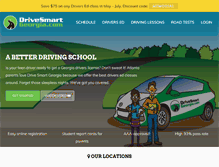 Tablet Screenshot of drivesmartgeorgia.com